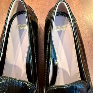 Johnston & Murphy Black Patent Leather Women's Loafers